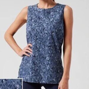 Athleta Zephyr Refined Sumi Marble Tank Top